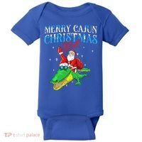 Merry Cajun Christmas Yall Funny Louisiana Bayou Xmas Baby Bodysuit thumb 0