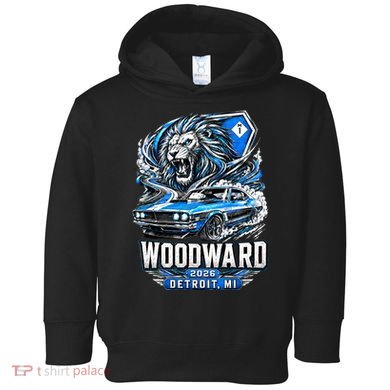 Michigan Car Cruise 2026 Woodward Ave M1 Lion Toddler Hoodie