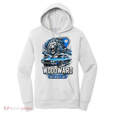 Michigan Car Cruise 2026 Woodward Ave M1 Lion Women's Hoodie