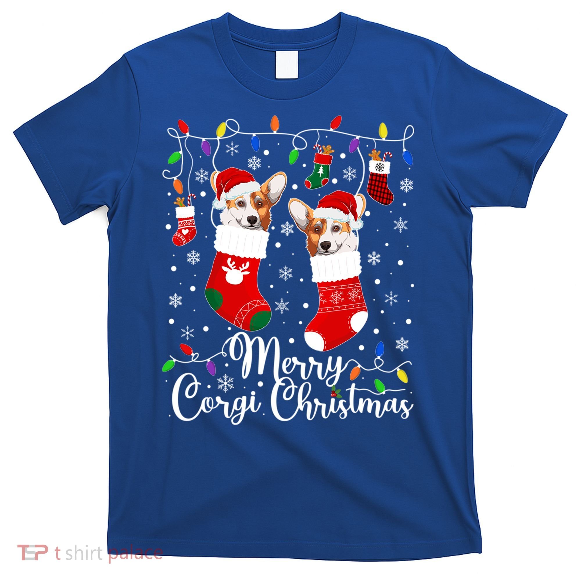 Merry Corgi Christmas Corgi Xmas Party Corgi Gift T-Shirt