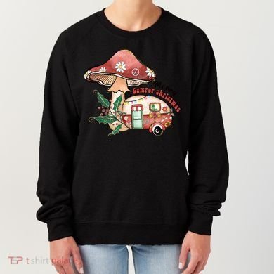 Merry Camper Christmas Gift For Camping Lover Women's Sweatshirt