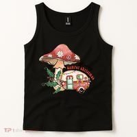 Merry Camper Christmas Gift For Camping Lover Tank Top thumb 2