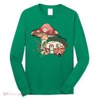 Merry Camper Christmas Gift For Camping Lover Long Sleeve Shirt thumb 0