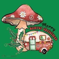 Merry Camper Christmas Gift For Camping Lover Sweatshirt thumb 3