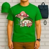Merry Camper Christmas Gift For Camping Lover T-Shirt thumb 6