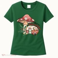Merry Camper Christmas Gift For Camping Lover Women's T-Shirt thumb 0