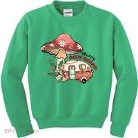 Merry Camper Christmas Gift For Camping Lover Kids Sweatshirt thumb 0