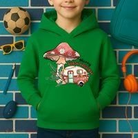 Merry Camper Christmas Gift For Camping Lover Kids Hoodie thumb 2