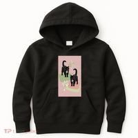 Mid Century Cats Atomic Cat Retro Pin.K 50s 60s Kids Hoodie thumb 0