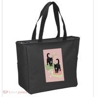 Mid Century Cats Atomic Cat Retro Pin.K 50s 60s Tote Bag thumb 2
