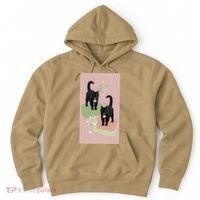 Mid Century Cats Atomic Cat Retro Pin.K 50s 60s Hoodie thumb 0