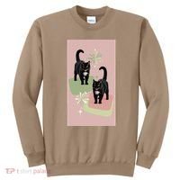Mid Century Cats Atomic Cat Retro Pin.K 50s 60s Sweatshirt thumb 0