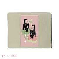 Mid Century Cats Atomic Cat Retro Pin.K 50s 60s Mousepad thumb 0