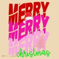 Merry Christmas Cute Holiday Gift Tote Bag thumb 4