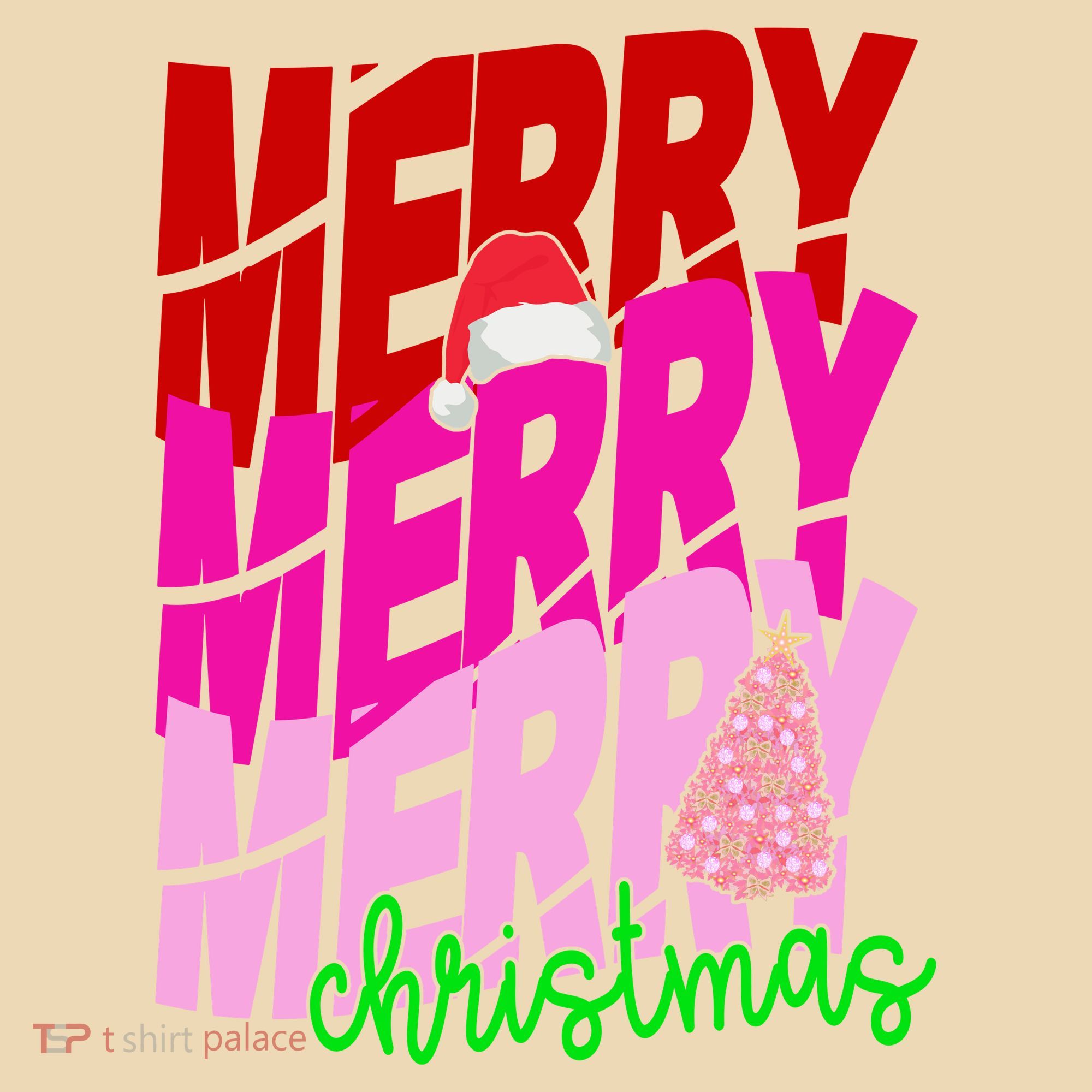 Merry Christmas Cute Holiday Gift Tote Bag