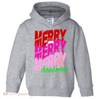 Merry Christmas Cute Holiday Gift Toddler Hoodie thumb 0