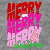 Merry Christmas Cute Holiday Gift Toddler Hoodie thumb 2