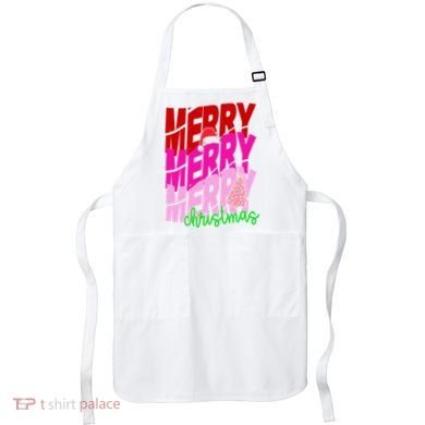 Merry Christmas Cute Holiday Gift Apron