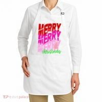 Merry Christmas Cute Holiday Gift Apron thumb 2