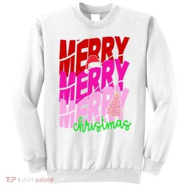 Merry Christmas Cute Holiday Gift Sweatshirt