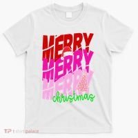 Merry Christmas Cute Holiday Gift T-Shirt thumb 0