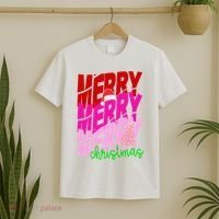 Merry Christmas Cute Holiday Gift T-Shirt thumb 2