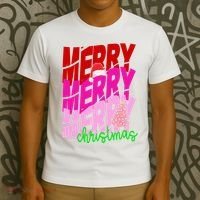 Merry Christmas Cute Holiday Gift T-Shirt thumb 3