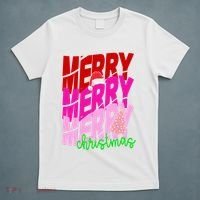 Merry Christmas Cute Holiday Gift T-Shirt thumb 5