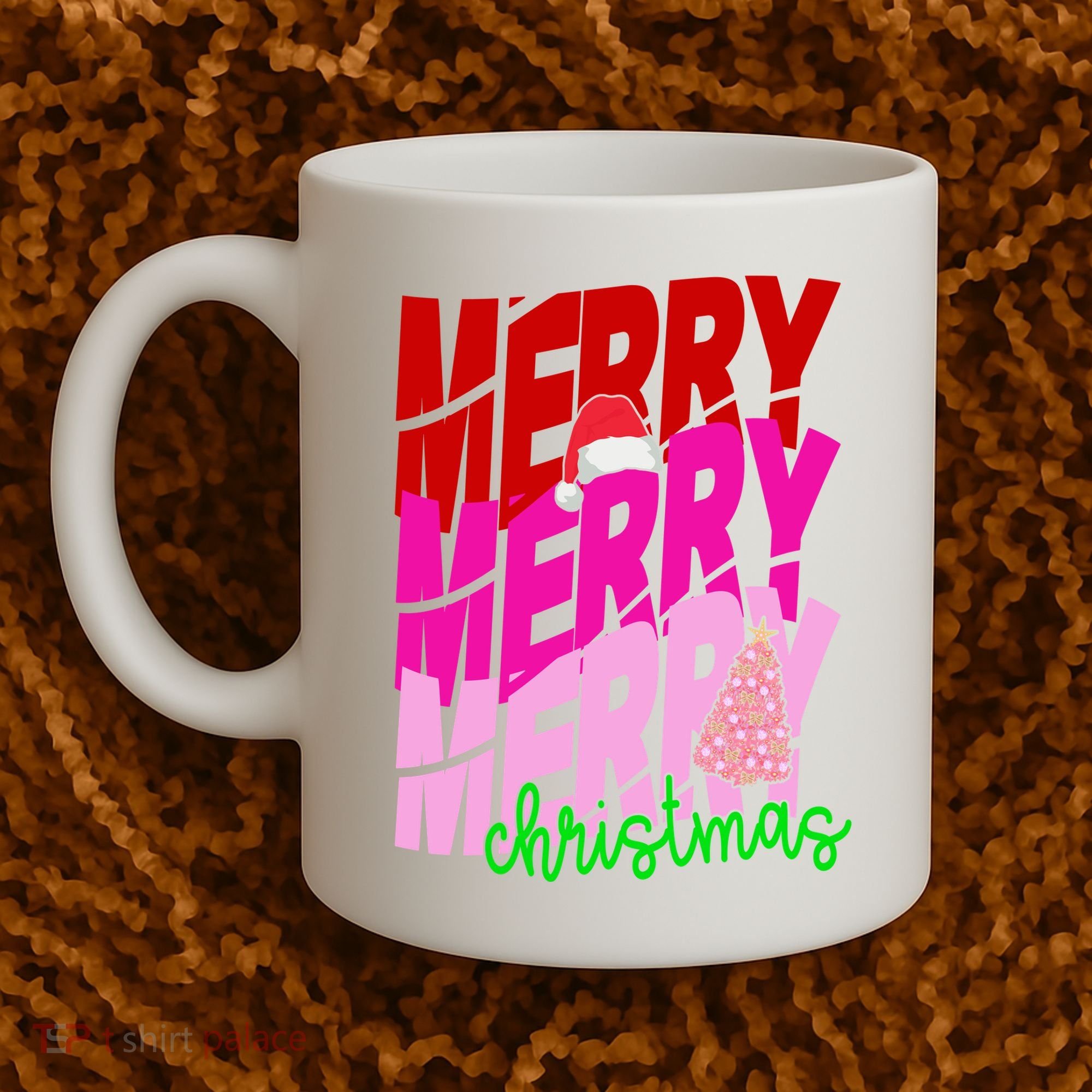 Merry Christmas Cute Holiday Gift Coffee Mug