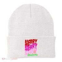 Merry Christmas Cute Holiday Gift Beanie thumb 0