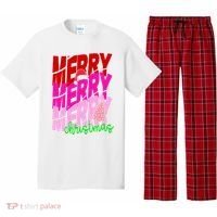 Merry Christmas Cute Holiday Gift Pajama Set thumb 0