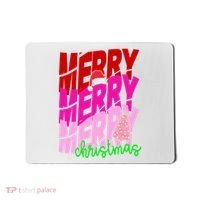 Merry Christmas Cute Holiday Gift Mousepad thumb 0