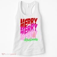 Merry Christmas Cute Holiday Gift Women's Tank Top thumb 0