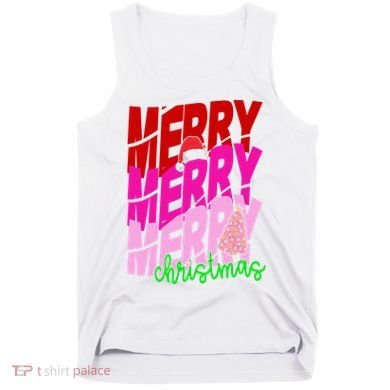 Merry Christmas Cute Holiday Gift Tank Top