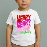 Merry Christmas Cute Holiday Gift Toddler T-Shirt thumb 2