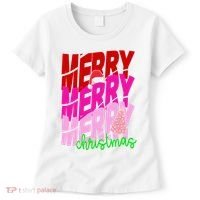 Merry Christmas Cute Holiday Gift Women's T-Shirt thumb 0