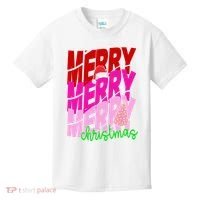 Merry Christmas Cute Holiday Gift Kids T-Shirt thumb 0
