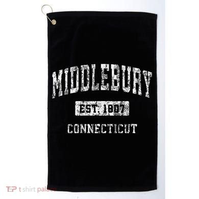 Middlebury Connecticut Ct Vintage Established Golf Towel