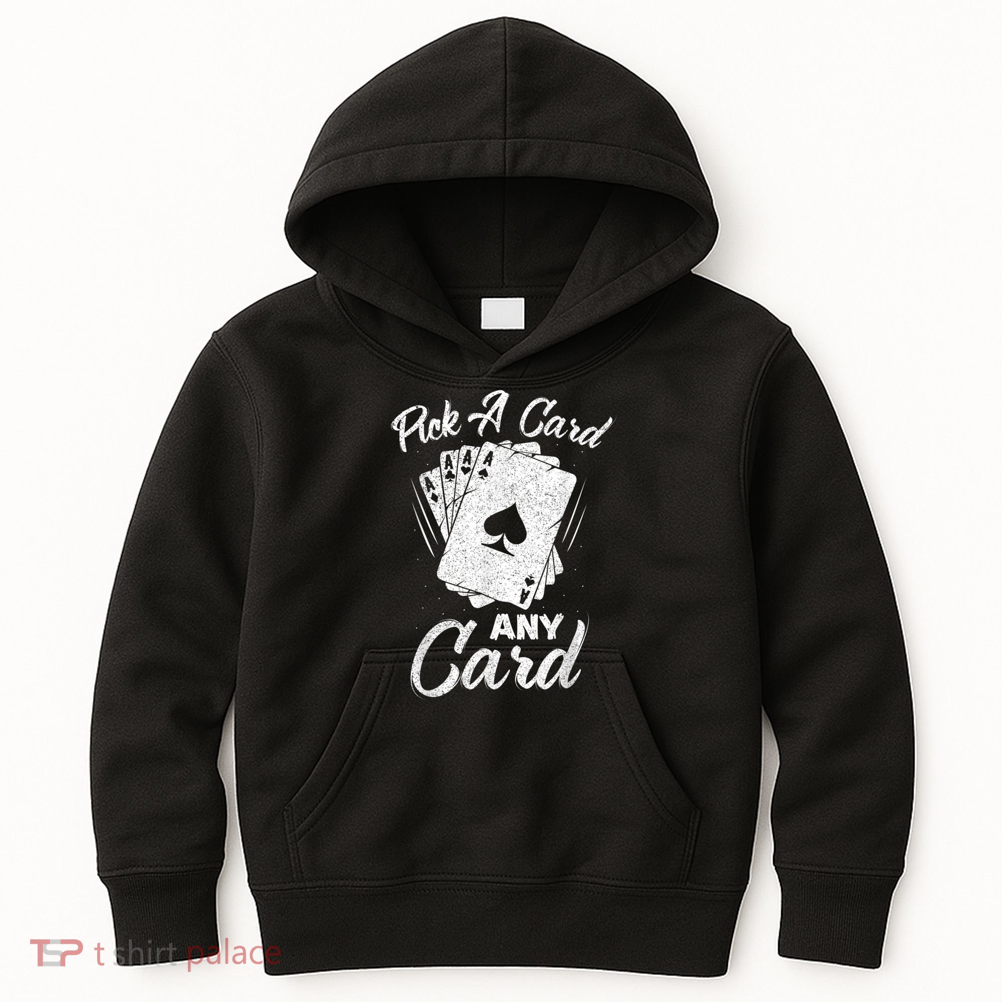 Magician Costume Card Tricks Pick A Card Any Card Kids Hoodie