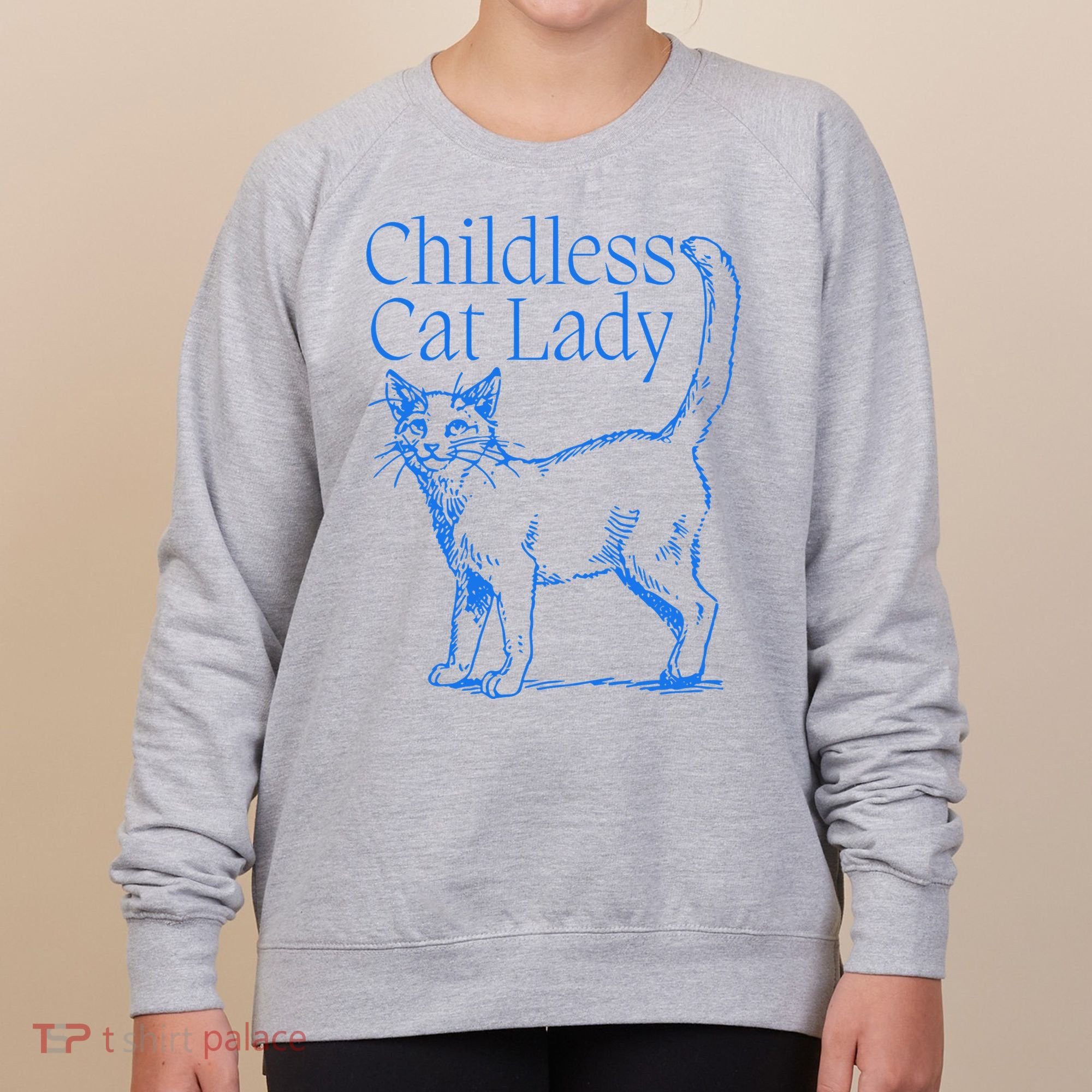 Meidastouch Childless Cat Lady Women's Sweatshirt