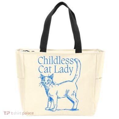 Meidastouch Childless Cat Lady Tote Bag