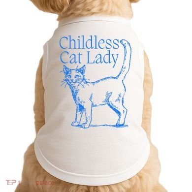 Meidastouch Childless Cat Lady Doggie Tank