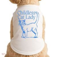 Meidastouch Childless Cat Lady Doggie Tank thumb 0