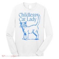 Meidastouch Childless Cat Lady Long Sleeve Shirt thumb 0