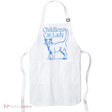 Meidastouch Childless Cat Lady Apron