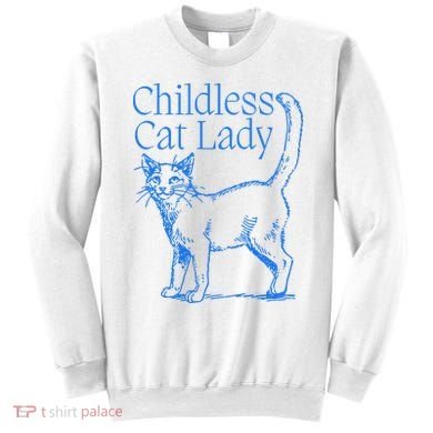 Meidastouch Childless Cat Lady Sweatshirt