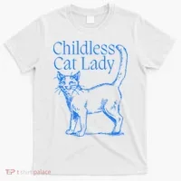 Meidastouch Childless Cat Lady T-Shirt thumb 0