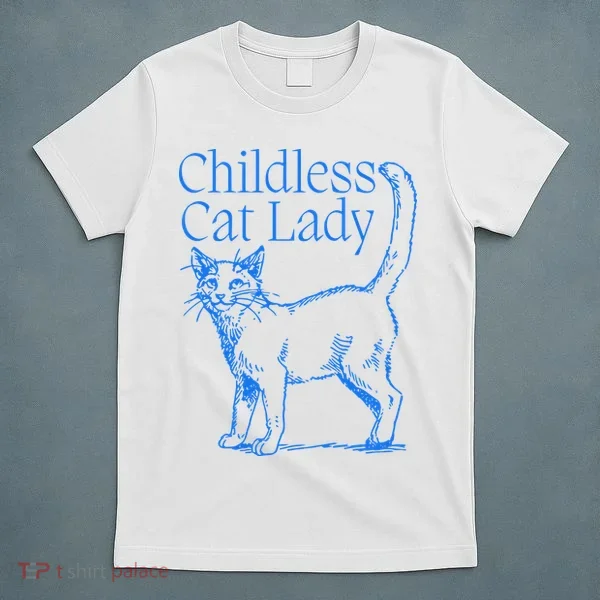 Meidastouch Childless Cat Lady T-Shirt
