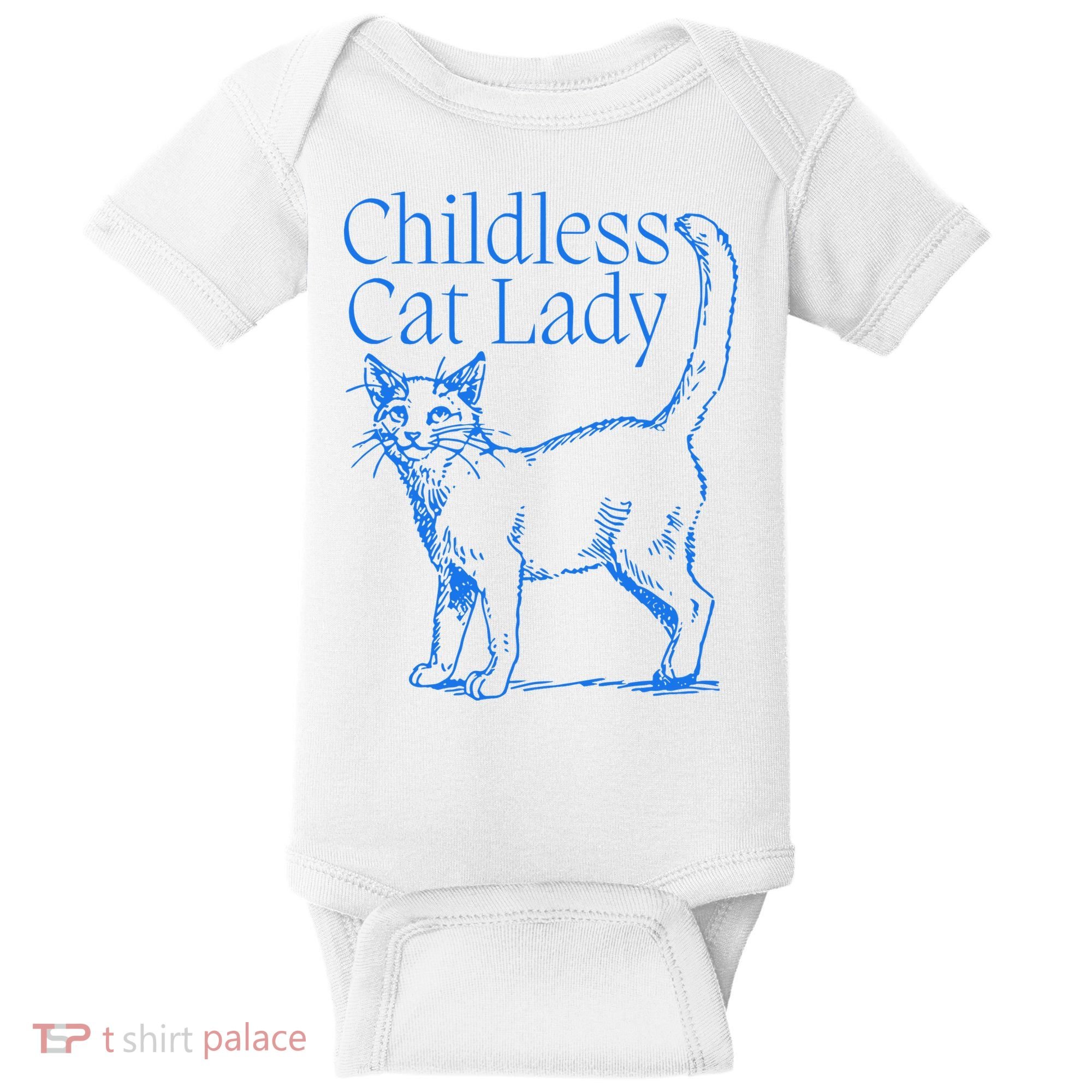 Meidastouch Childless Cat Lady Baby Bodysuit