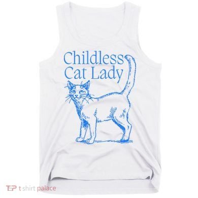Meidastouch Childless Cat Lady Tank Top